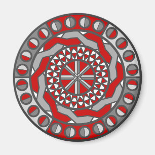 Íman Magneto de Máquinas Vermelhas