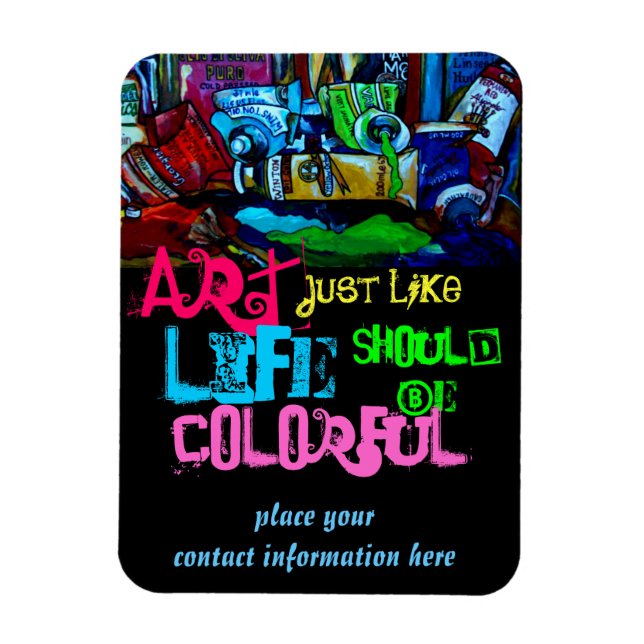 Íman Magneto de Marketing de Arte (Vertical)