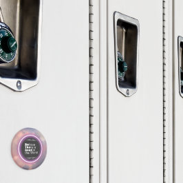 Íman Magneto de Mensagem de Toque de Luz na Nuvem Rosa