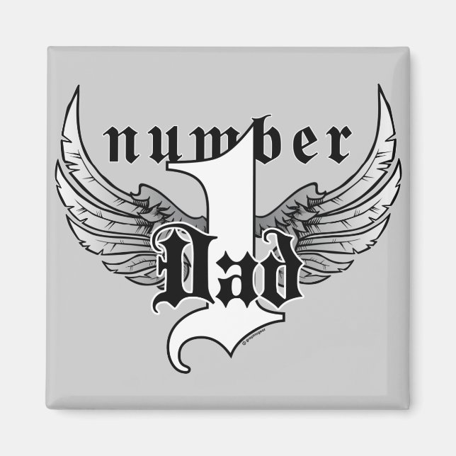 Íman Magneto de Pai Número Um (Frente)