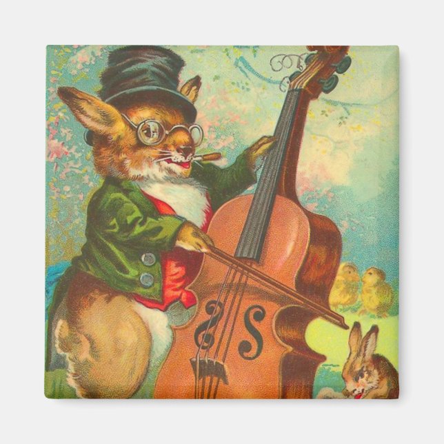 Íman Magneto de Páscoa Retro (Frente)