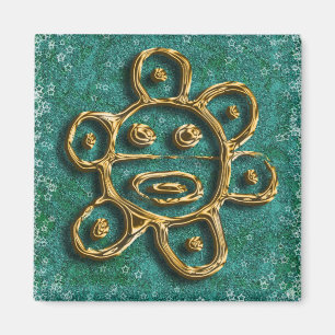 Íman Magneto de petroglifo do Sol Porto Rico