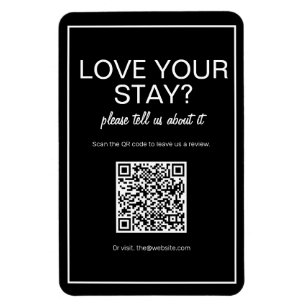 Íman Magneto de revisão do código QR digital preto mo