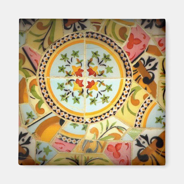 Íman Magneto do Azulejo Retroativo (Frente)