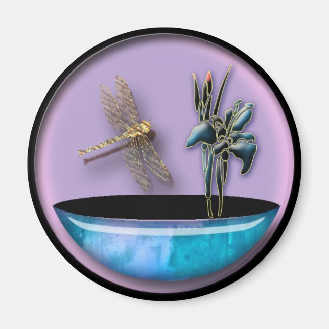 Íman Magneto do Jardim Japonês (Frente)