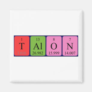 Íman Magneto do nome da mesa periódica do Talon