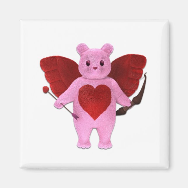 Íman Magneto do Urso Cupido (Frente)