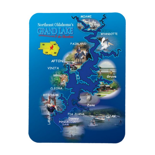 Íman Magneto Grand Lake Oklahoma (Vertical)