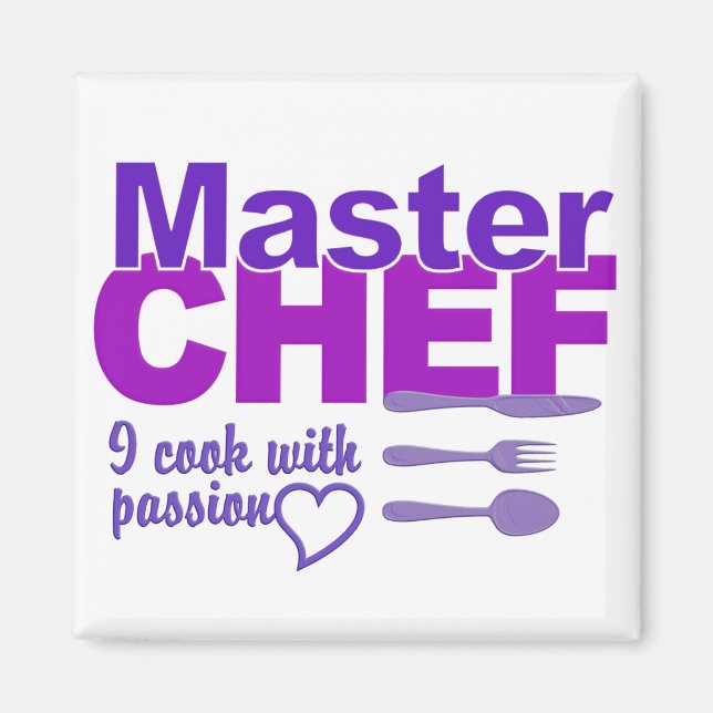 Íman Magneto Mestre Chef (Frente)