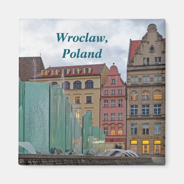 Íman Magneto Polônia Wroclaw (Frente)