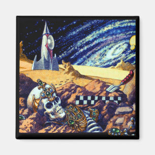 Íman Magneto quadrado de arqueologia alienígena