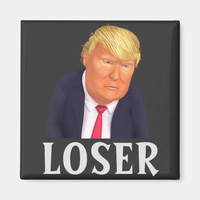 Íman Magneto Trump LOSER LOSER (Frente)
