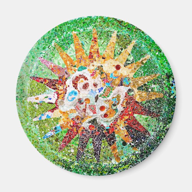 Íman Magneto Verde Gaudi (Frente)