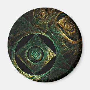 Íman Magnetos de Abstrato de Arte Magnética Vibraçõe