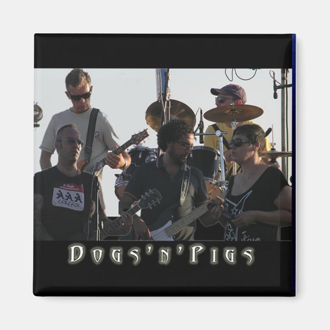 Íman Magnetos de Banda D'n'P 2 (Frente)