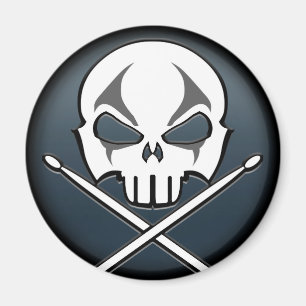 Íman Magnetos de Drummer de Rock & Roll Metal Pesado