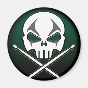 Íman Magnetos de Drummer de Rock & Roll Metal Pesado