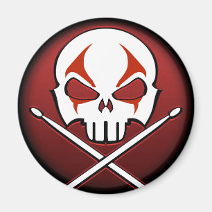 Íman Magnetos de Drummer de Rock & Roll Metal Pesado