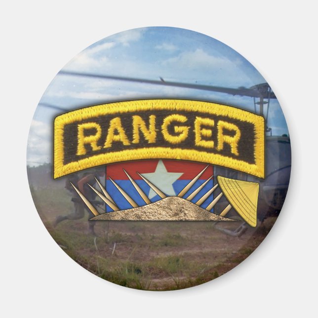 Íman magnetos de guerra vietnam do exército (Frente)