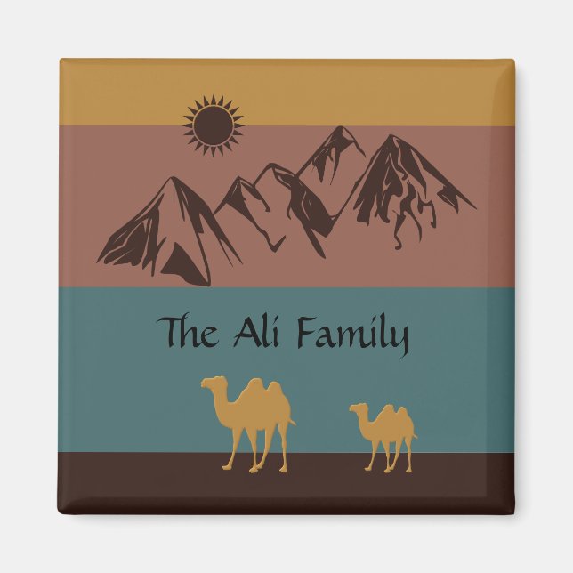 Íman Magnetos de refrigerador personalizados (Frente)