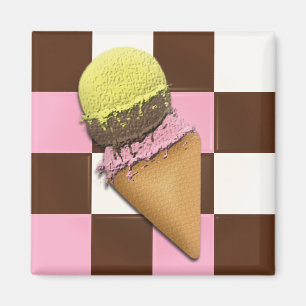 Íman Magnetos de Sorvete Cone