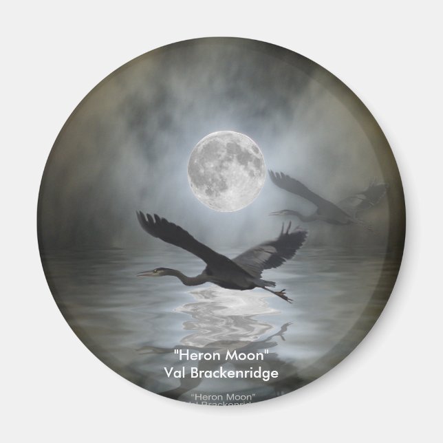 Íman Magnetos "HERON MOON" (Frente)