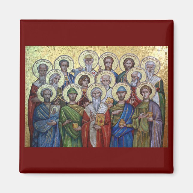 Íman Magnetos ortodoxos sagrados e mercenários (Frente)