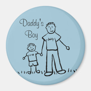 Íman Magnetos Personalizados De Arte Da Família Do pai