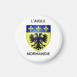 Íman Magnets - Blason de L'Aigle - Normandie