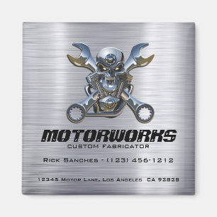 Íman Magnets comerciais personalizadas (crânio e chave