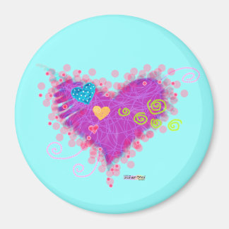 ÍMAN MAGNETS - CORAÇÃO UM FOGO!