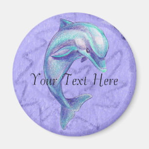 Íman Magnets de Golfinho Azul