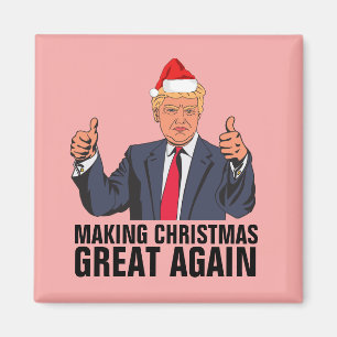 ÍMAN MAGNETS DE NATAL DE TRUMP DONALD