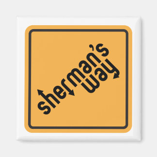 Íman Magnets do jeito de Sherman