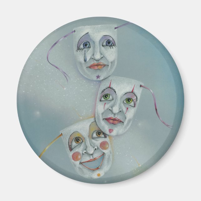 Íman Magnets - FelicidadeELágrimas (Frente)