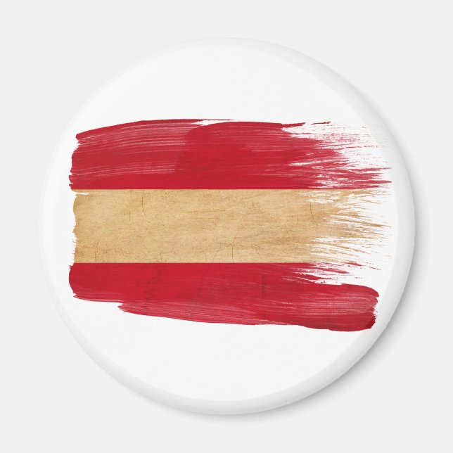 Íman Magnets Sinalizador da Áustria (Frente)