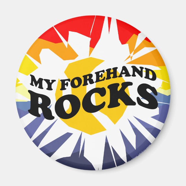 Íman Magnets Tênis redondos - com design de tênis (Frente)