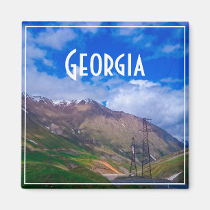 Íman Magnífico Georgia Causa Montanhas