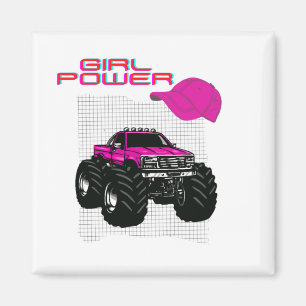 Íman Magnitude de Pata de Monstro Rosa de Potência