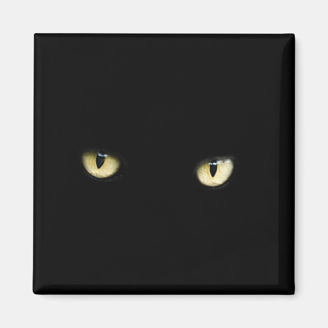 Íman Magnitude dos Olhos Pretos do Halloween (Frente)