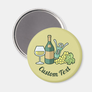 Íman Mágulo de vinho branco