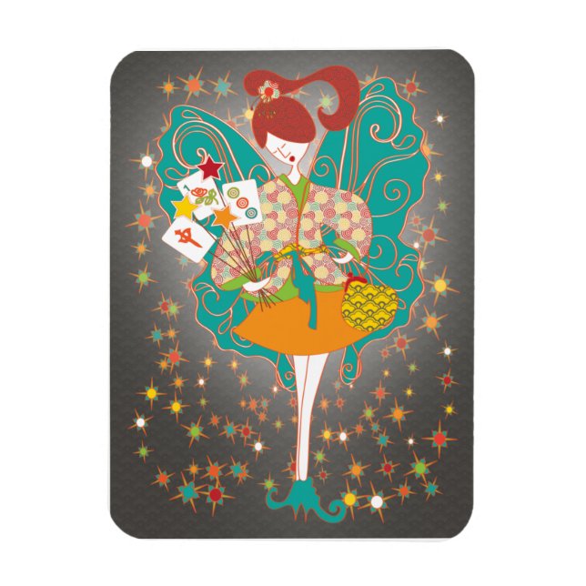Íman Mah Jongg Fairy Magnet (Vertical)