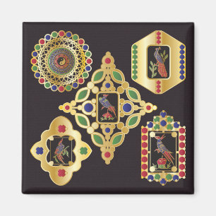 Íman Mah Jongg Jewelry Magnet