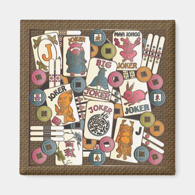 Íman Mah Jongg Jokers (Frente)