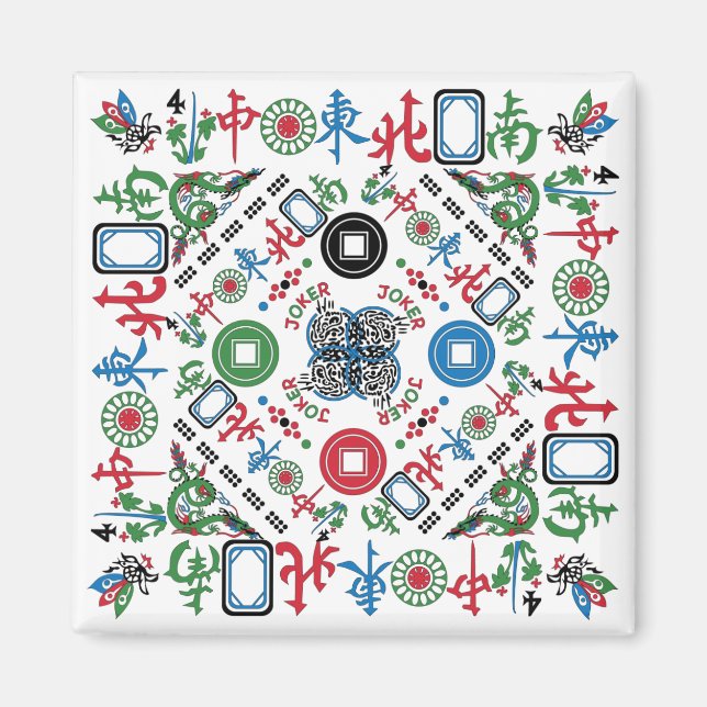 Íman Mah Jongg Jokers (Frente)