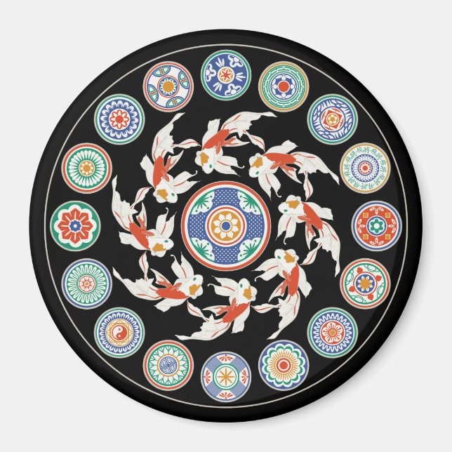 Íman Mah Jongg Koi (Frente)