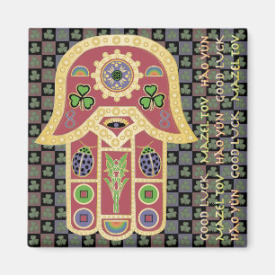 Íman Mah Jongg Lucky Magnet