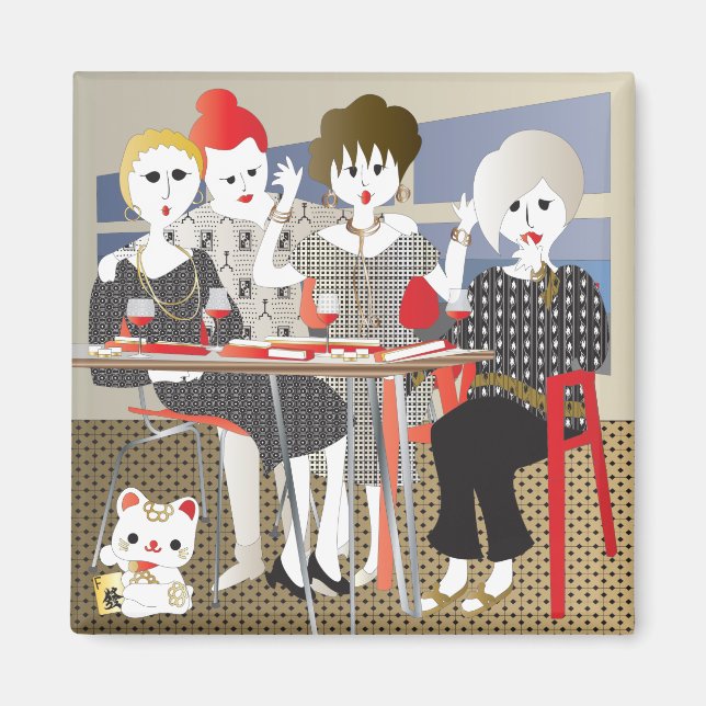 Íman Mah Jongg MAHJ! (Frente)