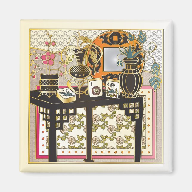 Íman Mah Jongg Mesa (Frente)