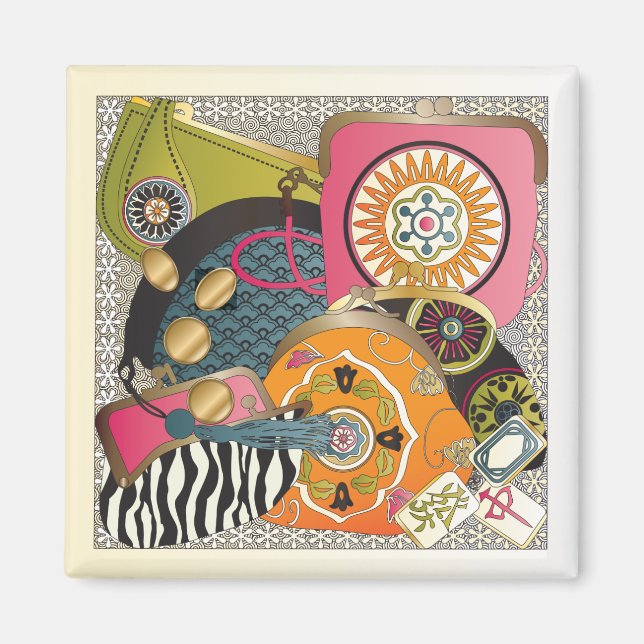 Íman Mah Jongg Purses (Frente)